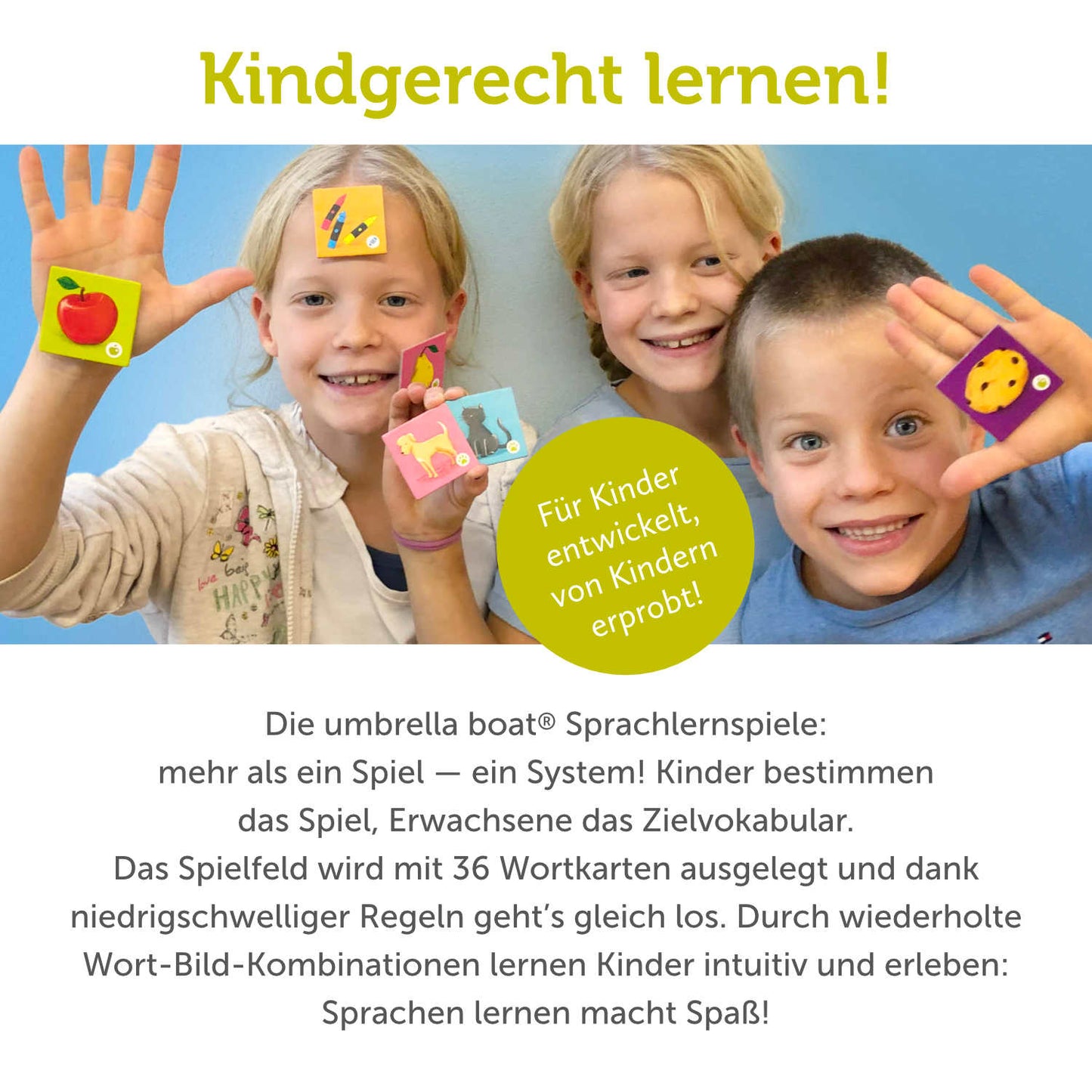 Lernspiel „Cheese Chase | Hungry Frogs“ 2-in-1 Sprachspiel für Kinder ab 4 Jahren | Englisch & Deutsch spielerisch lernen