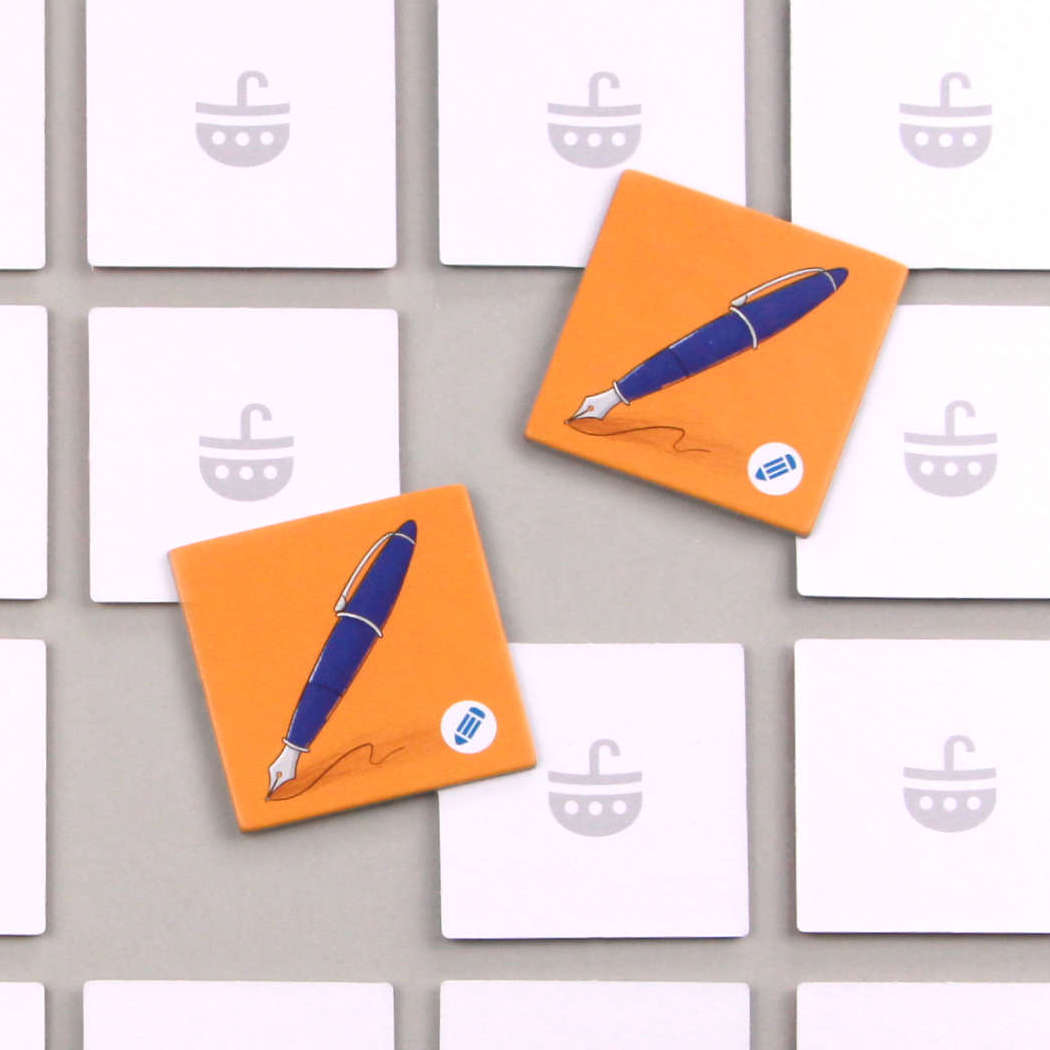 Bildkarten-Set „At school“ - Wörter aus der Schule spielerisch lernen | geeignet als eigenständiges Memo- oder Bingospiel | Kompatibel mit allen umbrella boat® Lernspielen