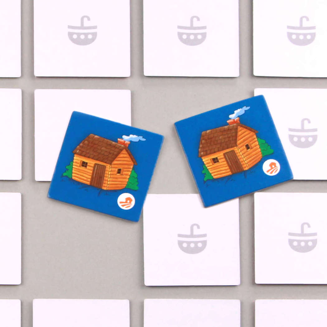 Bildkarten-Set „In the country“ - Wörter vom Land spielerisch lernen | geeignet als eigenständiges Memo- oder Bingospiel | Kompatibel mit allen umbrella boat® Lernspielen