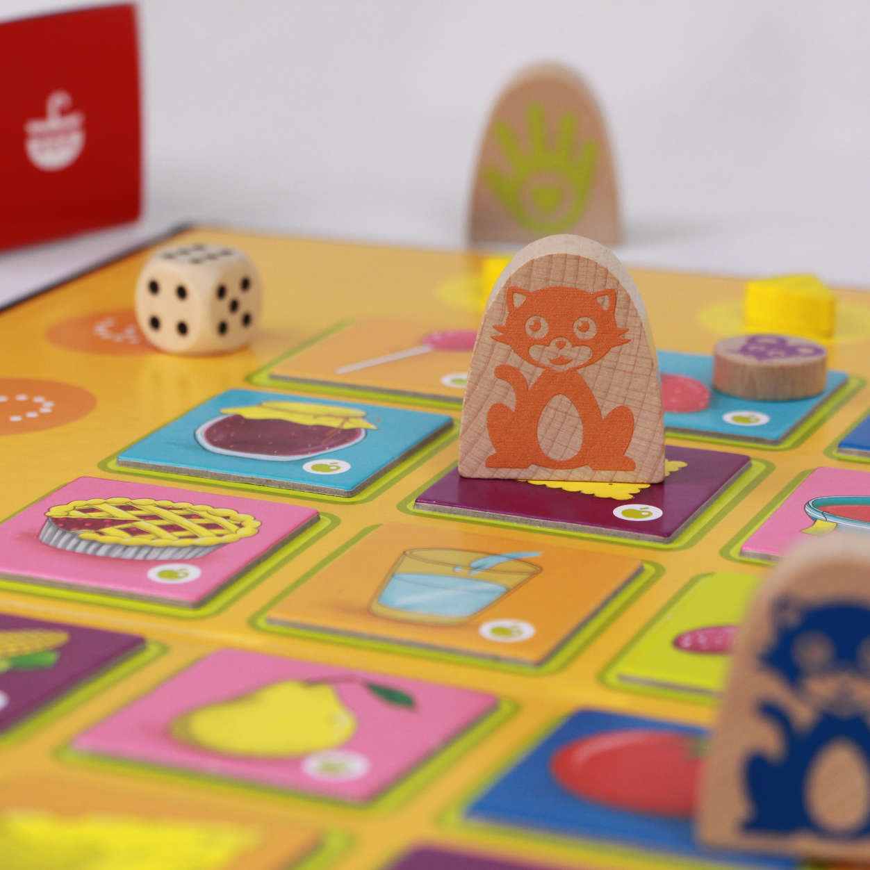Lernspiel „Cheese Chase | Hungry Frogs“ 2-in-1 Sprachspiel für Kinder ab 4 Jahren | Englisch & Deutsch spielerisch lernen