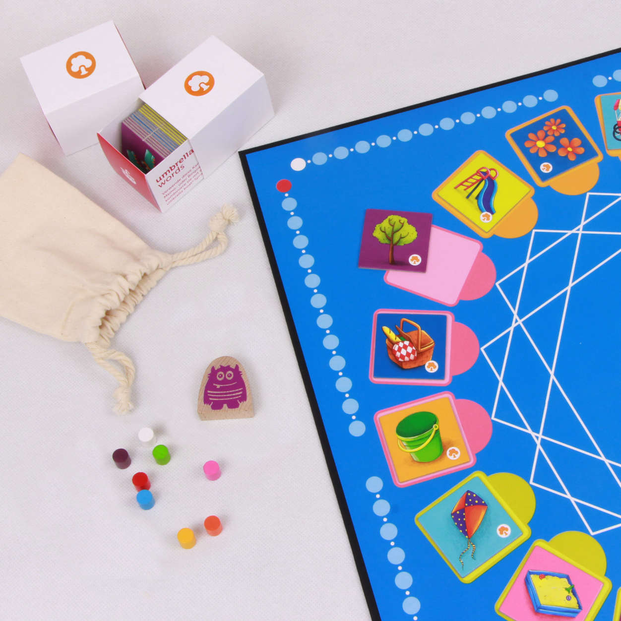 Lernspiel „Apple Dapple | Zig Zag“ 2-in-1 Sprachspiel für Kinder ab 6 Jahren | Englisch & Deutsch spielerisch lernen