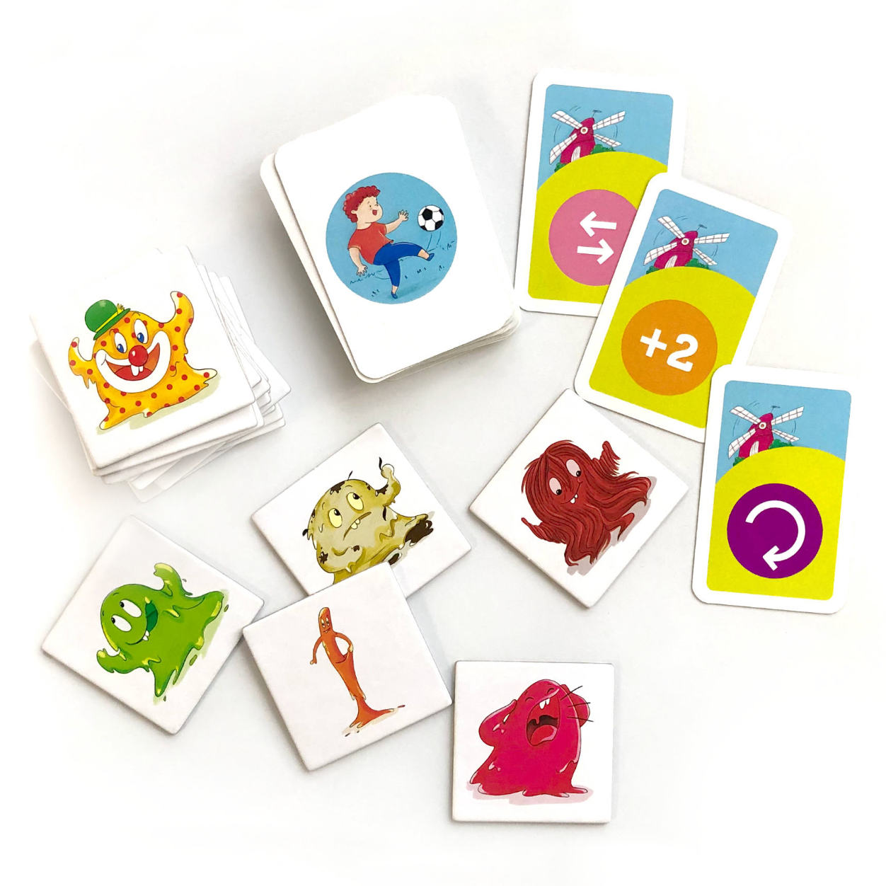 Lernspiel „Nine are Mine | Crazy Windmill“ 2-in-1 Sprachspiel für Kinder ab 8 Jahren | Englisch & Deutsch spielerisch lernen