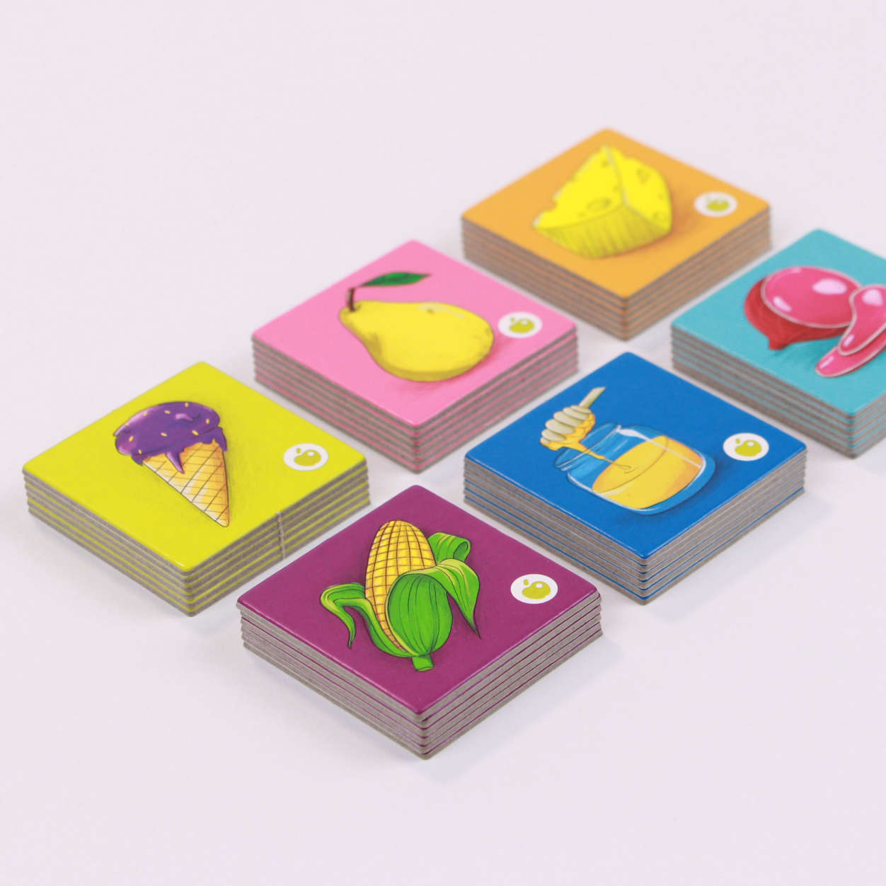 Bildkarten-Set „Food“ – Essen spielerisch lernen | geeignet als eigenständiges Memo- oder Bingospiel | Kompatibel mit allen umbrella boat®  Lernspielen