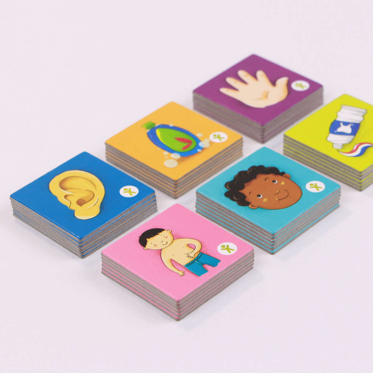 Bildkarten-Set „My body“ – Körperteile spielerisch lernen | geeignet als eigenständiges Memo- oder Bingospiel | Kompatibel mit allen umbrella boat® Lernspielen